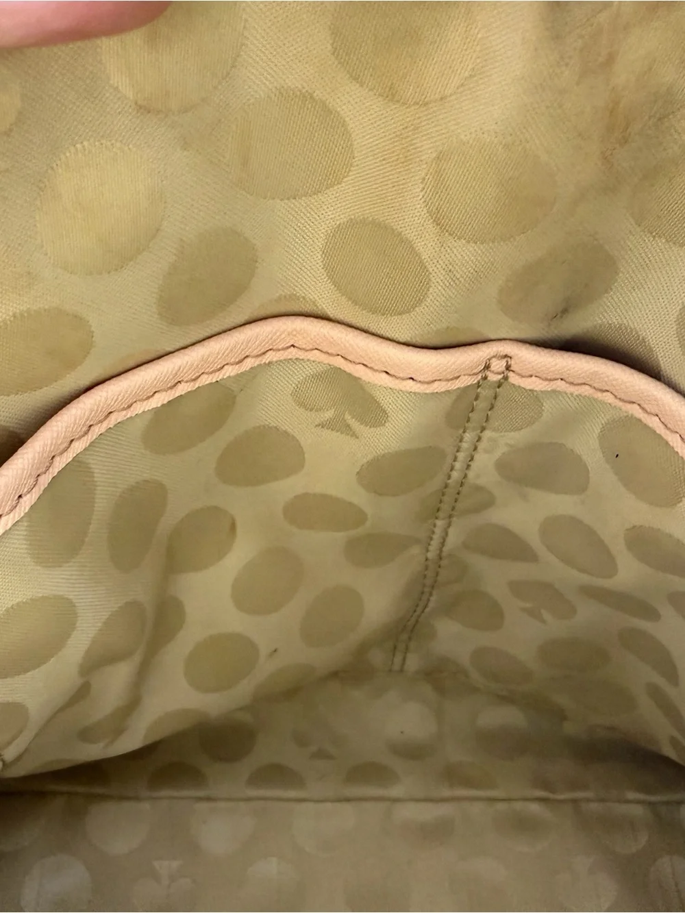 Kate Spade Cedar Street Maise Satchel  Color Block Black & Taupe- No Purse Strap
